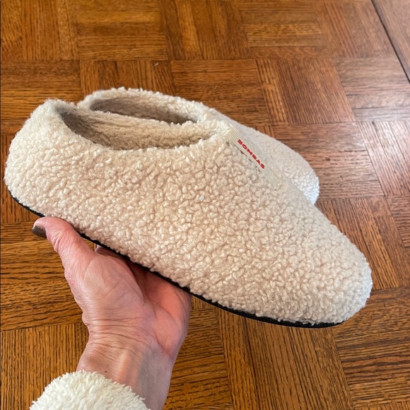 Bombas Sunday Sherpa Fleece Slippers size 10 - Picture 2 of 7